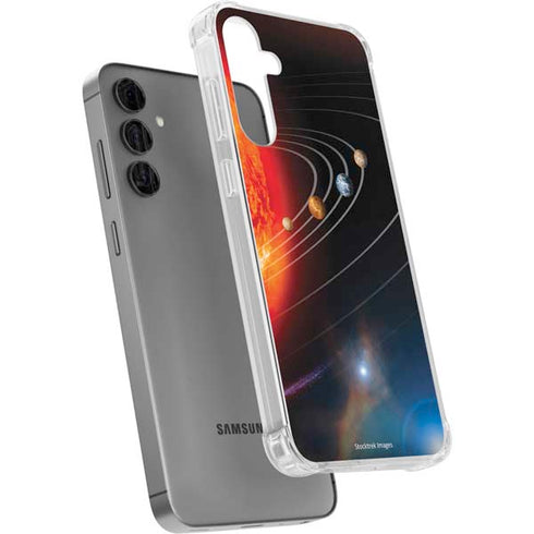 StockTrek Solar System Galaxy S24 Plus Clear Case